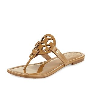 Real Tory Burch Miller sandal in ‘sand’